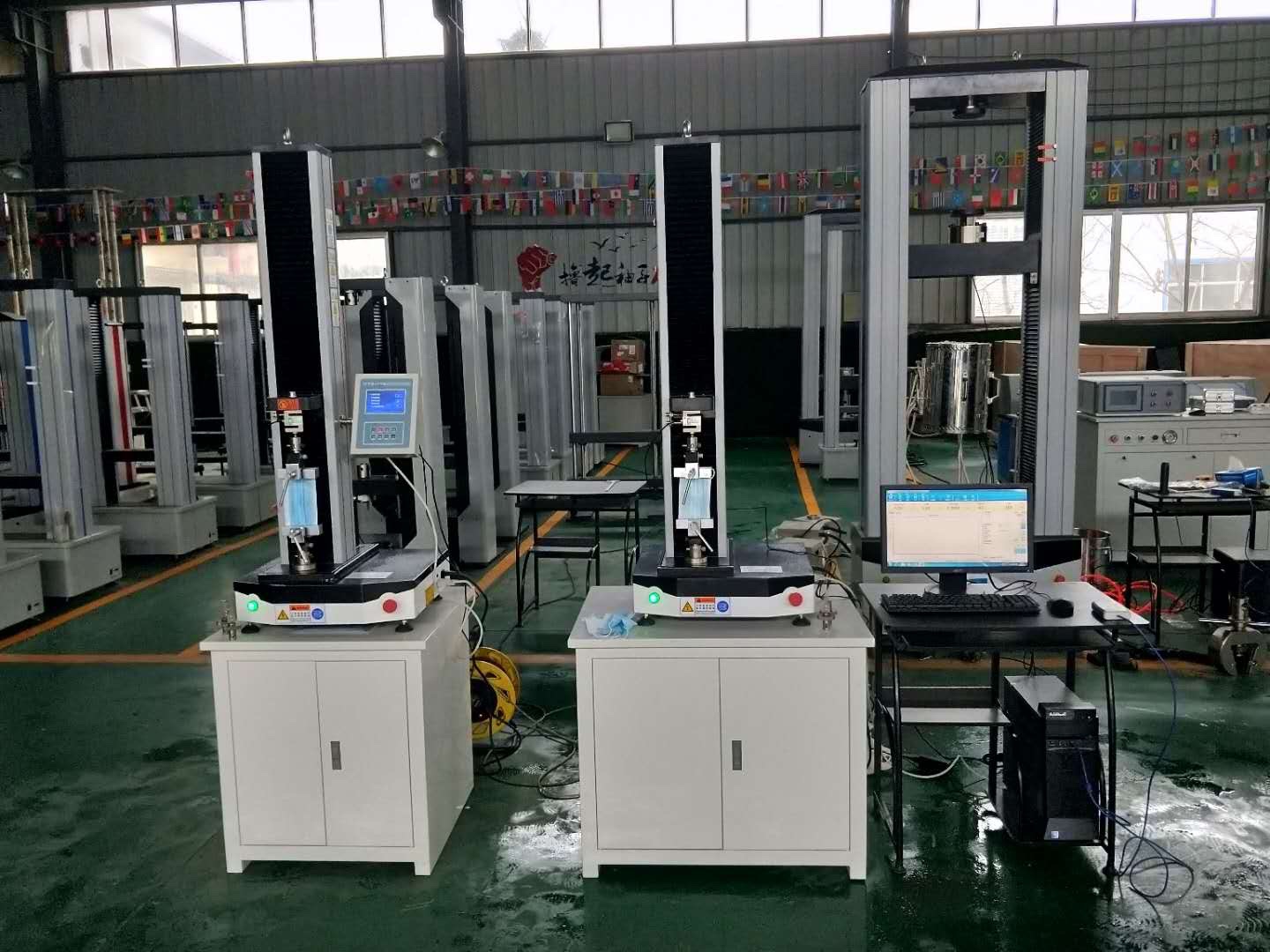 Mask tension tester,digital and computer one